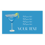 Blue Martini business cards