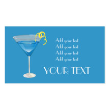 Blue Martini Business Cards