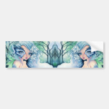 * Blue Mask * Bumper Sticker