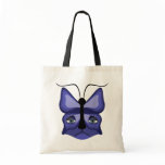 Blue Meow Mask Bag