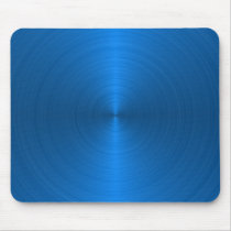 Blue Metallic Style Mouse Pad mousepads