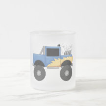 Blue Monster Truck Tshirts and Gifts Mug