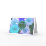Blue Moon Baby Shower Greeting Card