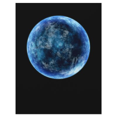 blue moon custom letterhead by fotowino