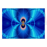 Blue moons Fractal Card