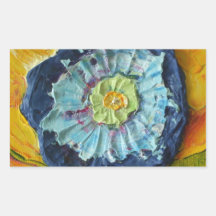 Blue Morning Glory Sticker