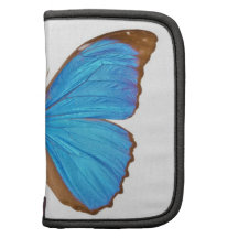 Blue Morpho Butterfly (Menelaus Blue Morpho, Morph Folio Planner