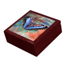 Blue Morpho Jewellery Box Jewelry Box