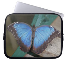 Blue Morpho Laptop Sleeve