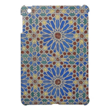 Blue Mosaic iPad Mini Case