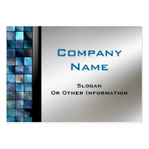 Blue Mosaic Tiles Business Cards