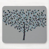 Blue Mosaic Tree