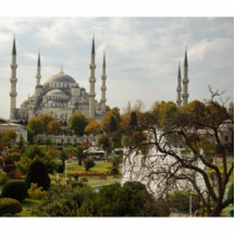 Blue Mosque Acrylic Cut Outs