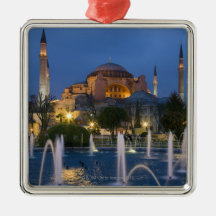 Blue mosque, Istanbul, Turkey Christmas Ornaments