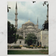 Blue Mosque, Istanbul, Turkey Flyer