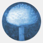 Blue Mushroom Sticker