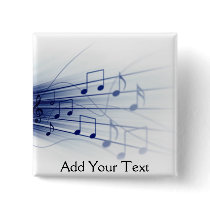 Blue Music Explosion on White Pins