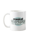 Blue Musical Genius Mugs