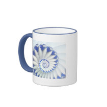 Blue Nautilus Coffee Mugs