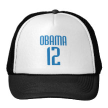 BLUE OBAMA 12 HATS