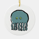 blue octopus christmas ornaments