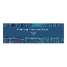 Blue Odyssey - customizable template Business Card Templates