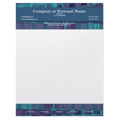 Blue Odyssey - customizable template by knottie