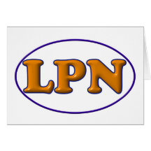 Blue Orange LPN Cards