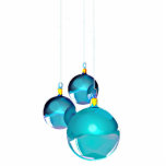 BLUE ORNAMENTS by SHARON SHARPE Cut Outs