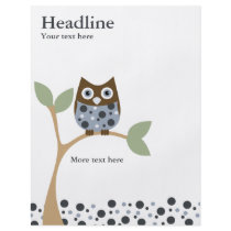 Blue Owl Baby Flyers