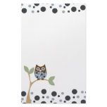 Blue Owl Baby stationery