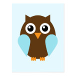 Blue Owl Postcards