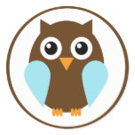 Blue Owl stickers