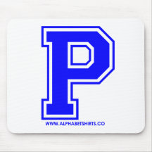 Blue P Mousepads