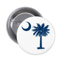 Blue Palmetto Pins
