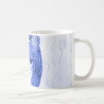 Blue Party Girl Flapper Mug