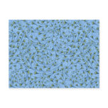 Blue Pattern Postcard