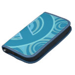 Blue Peace Sign Design Folio Planner