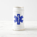 Blue Pink Aqua Baby Hot  Nurse EMS Star of Life Coffee Mugs
