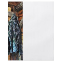 Blue Plaid Jacket in Cabin Flyers