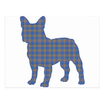 blue_plaid_ post card