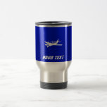 Blue Plane Coffee Mug