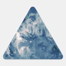 Blue Planet - Blue Moon Triangle Stickers