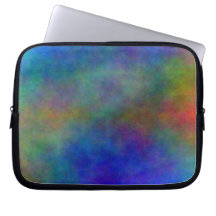 Blue Plasma Laptop Sleeve