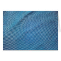 Blue Plastic Mesh Cards