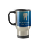 Blue Plunge Dental or Dentist Office Travel Mug mugs