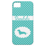 Blue Polka Dot Doxaholic iPhone 5 Covers