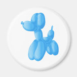 Blue Poodle Magnet