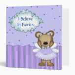 Blue Princess Baby Binder