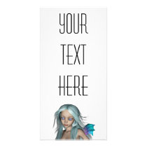 Blue & Purple 3D Mermaid 5 Close-up